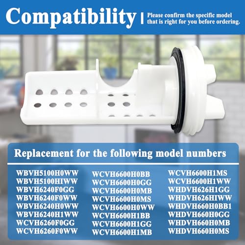 WH11X34741 Washer Drain Pump Filter - Image 8