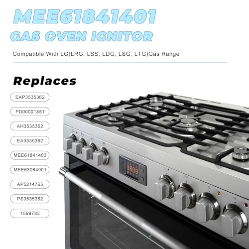 MEE61841401 Oven Igniter Replacement for LG LRG3095ST LRG3061ST LSG4513ST - Image 8