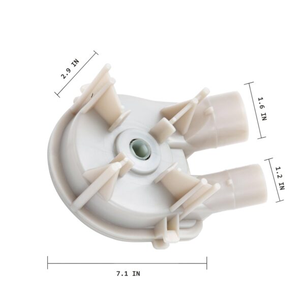 3363394 Washer Drain Pump Replacement for Kenmore Series 70 80 90. - Image 4