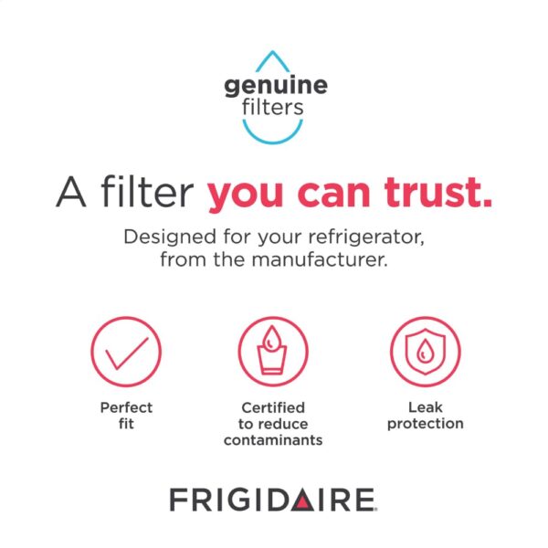 Frigidaire ULTRAWF Refrigerator Water Filter Replacement, Set of 2 - Image 3