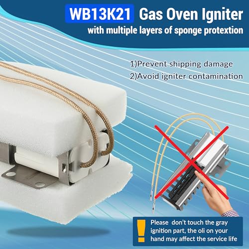Gas Oven Igniter Compatible with WB13K21, IG9998, AP2020569 PS231280(1 Pc) - Image 8