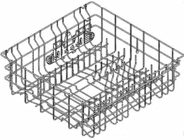 Frigidaire Dishwasher Dishrack Upper 5304498205