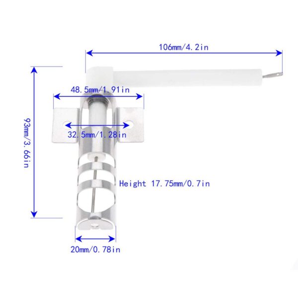 WP9758079 Bake Oven Spark Igniter Fits Whirlpool Maytag Oven Range - Image 5