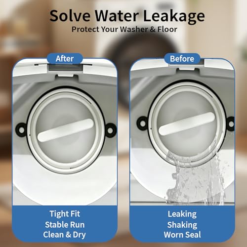 2PCS Washer Drain Pump Filter Gasket Compatible with GE - Image 8