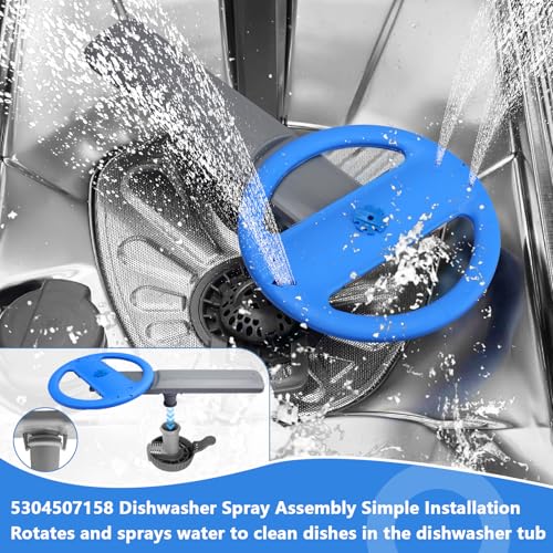 5304507158 Dishwasher Lower Spray Arm Assembly Replacement for Frigidaire - Image 8