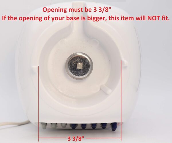6 Cup Blender Glass Jar Replacement Parts with Blade for Oster Osterizer Classic Series NOT fit Pro Master or Versa models - Image 5