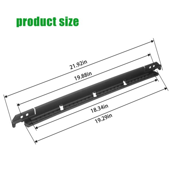 W10909089 AP6034205 Dishwasher Lower Door Seal - Compatible with Whirlpool, Admiral, Amana, Crosley, Estate, Jenn-Air, Kenmore, Sears, Kirkland, Kitchen Aid, Magic Chef, Maytag, Roper - Image 3