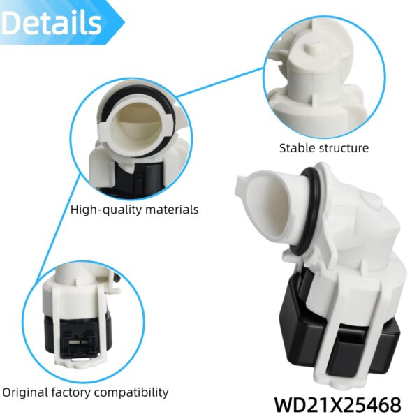 WD21X25468 Dishwasher Pressure Sensor for GE Hotpoint Haier AP6976524 - Image 5
