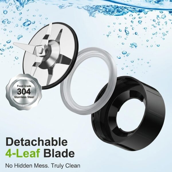 KOIOS BL319B Blender 4-Leaf Cross Blade Assembly Replacement - Image 6