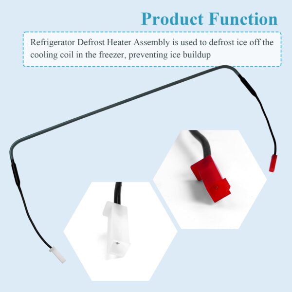 242044020 242044008 Refrigerator Defrost Heater for Frigidaire Refrigerator - Image 7