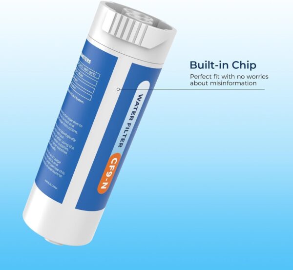 Crystala Filters XWFE (Built-in CHIP) Refrigerator Water Filter 1-Pack - Image 3