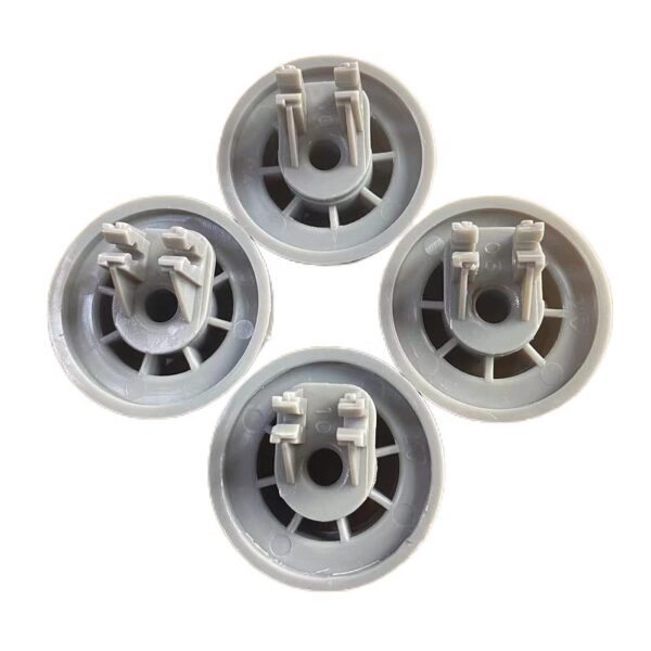 4-pack DD66-00023A Dishwasher Wheels Lower Upper Rack Roller (4-Pack) - Compatible Replacement for Samsung Dishwasher DD61-00222A