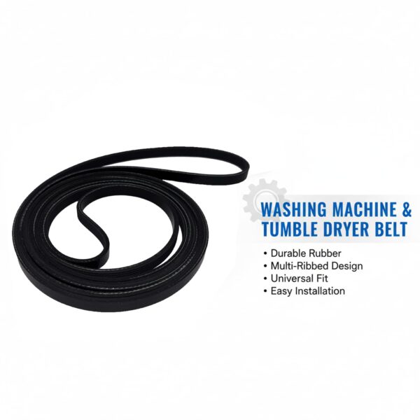 Replacement Drive Belt for Samsung Dryer Models DV42H5200EW/A3, DV219AEW/XAA, DV48H7400EW/A2, DVE50R5200W/A3, DV209AEW/XAA, DV405ETPASU/AA, DV331AEW/XAA - Image 4