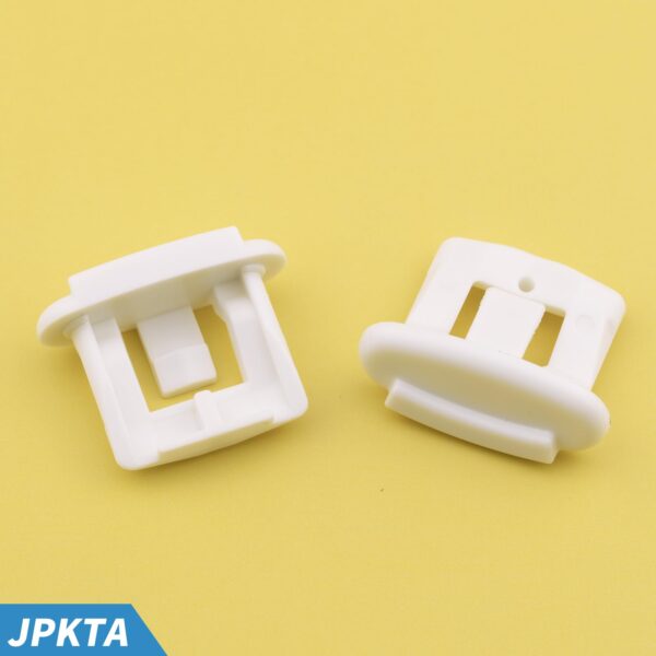 2 Pack WD12X10304 Dishwasher Upper Rack Slide End Cap Stop Clip Replacement Part by JPKTA Compatible with GE Hotpoint Kenmore Dishwashers Top Rack Repalces AP4484666 WD30X97 1556527 WD12X0344 - Image 5
