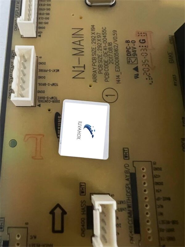 Samsung Oven Control Board DE94-03926B - Image 2