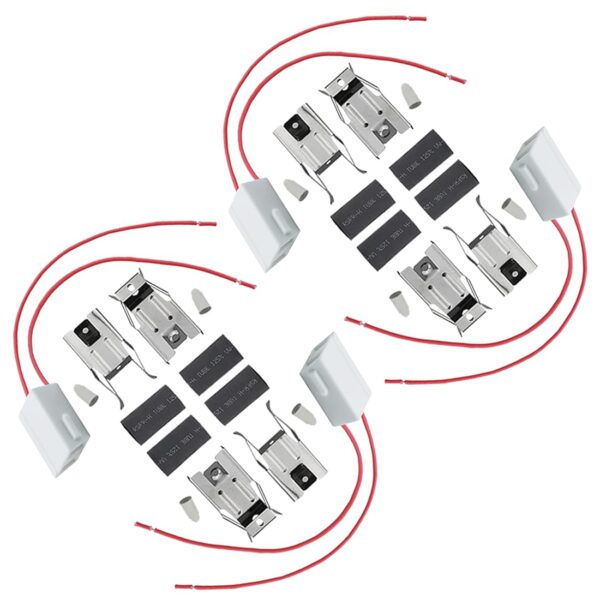 12001676 Range Burner Ceramic Receptacle Kit for Whirlpool Maytag (4 Pack) - Image 7
