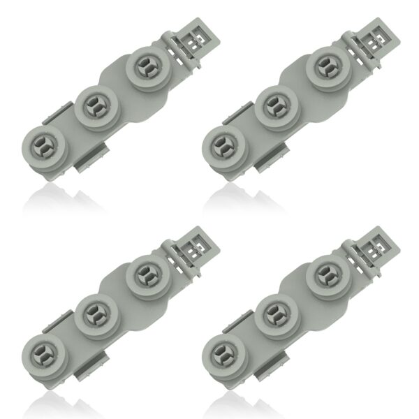 Upgraded WD28X30219 WD28X35779 Dishwasher Upper Rack Replacement Compatible with GE Dishwasher Rack Parts Hotpoint Models ADT521PGF0BS ADT521PGF0WS with WD12X22801 Wheels - Image 8