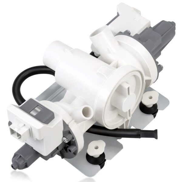 Upgraded W11458345 Washer Drain Pump W10918608 W11316609 W11319789