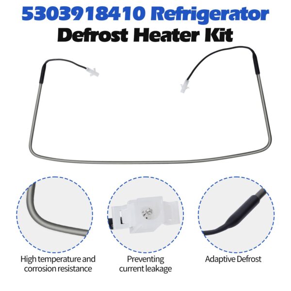 5303918410 Refrigerator Defrost Heater Kit for Kenmore Frigidaire Crosley - Image 7