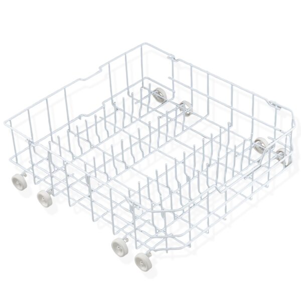 Allstare WD28X10384 Dishwasher Lower Rack Replacement Parts for GE Dishwasher Parts Lower Dishrack Assembly with Wheels GHDA485N10CS GLD4406R00BB GE Dishwasher Bottom Rack 22.2"D x 21.3"W x 7.3"H - Image 7