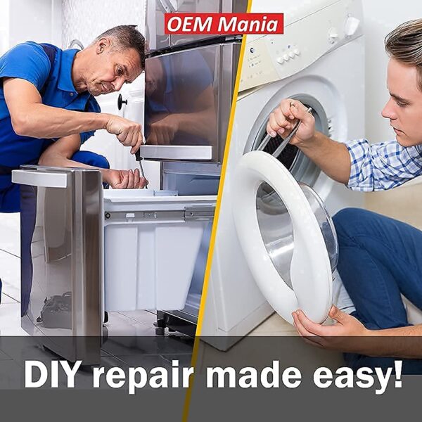 [DA61-06796A Clip OEM Mania] DA61-06796A NEW OEM Produced for SAM-SUNG Refrigerator Drain Clip Evaporator Replacement Part - Replaces AP5579885 2683162 PS4145120 - Image 5