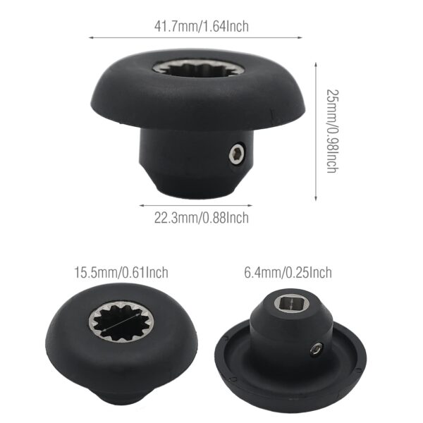 2 Pack Drive Socket 891 802, Replacement Parts Compatible with Vitamix Blender Blade Models 1002, 1230, 5006, 5012, 5039, 5057, 5062 and Blender Models VM0101, VM0115, VM0116E - Image 3