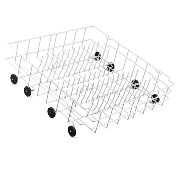 808602302 Dishwasher Lower Rack Replacement for Frigidaire Gallery Dishwasher Rack Part Bottom Rack Frigidaire Kenmore Dish Washer Lower Drawer Tray LFBD2409LF3C FDB1050REC4 Dish Rack 154174501 Wheel - Image 8