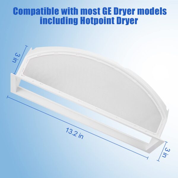 WE18X25100 Dryer Lint Screen Filter Replacement Part for GE/Hotpoint Dryer - Image 5