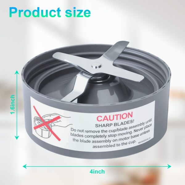 Replacement Extractor Blade for NutriBullet 600w/900w Pro Series Blender - Image 6