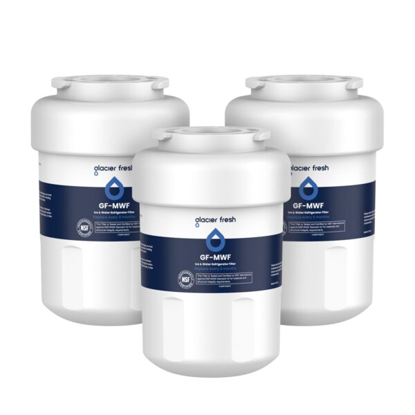 GLACIER FRESH MWF Refrigerator Water Filter Compatible with GE, 3-Pack - Image 8