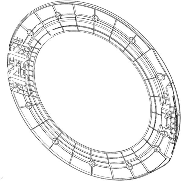Samsung Washer Door Glass Retainer DC61-02634A