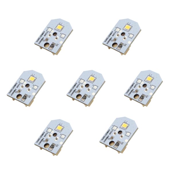 WR55X11132 Refrigerator Light Replacement LED for GE Refrigerator (7 Pcs)