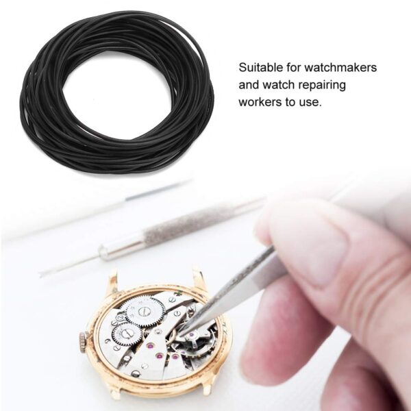 Joyzan Watch Back Gasket, O Ring Rubber Sealing Washer Gaskets Replacement - Image 3