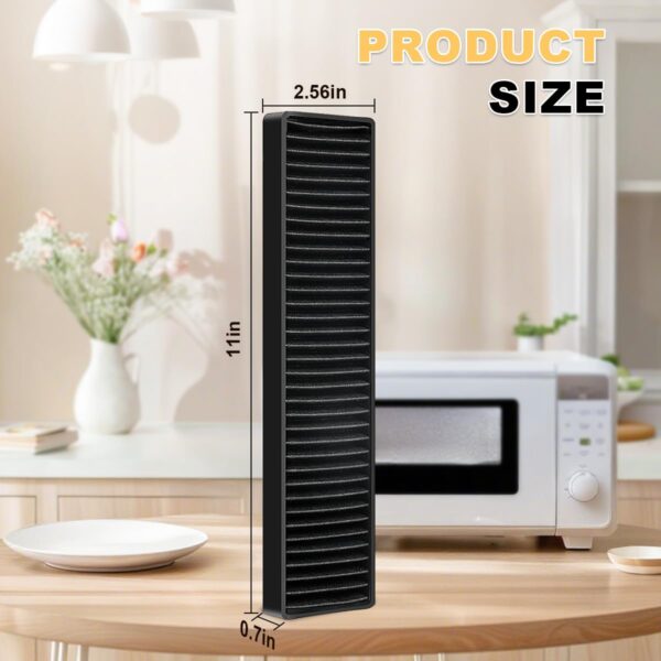 Microwave Charcoal Filter for LG LMHM2237ST, LMH2235ST, LMV2031ST, LMV2031BD, LMHM2237BD, LMVM2033ST, LMV2031SW, LMVM2033BM, MVEL2125F,ken-more model 726, 5230W1A003A Replacement. - Image 6