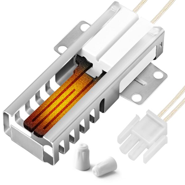 WB13K21 Flat Oven Igniter with Connector Plug for G.E Hot.point Ken.more Gas Range Oven, Replacement 5303935066 IG9998 WB13T10045 WB13K0021 WB13K10026 Norton 501a DG94-00520A by Cenipar - Image 7