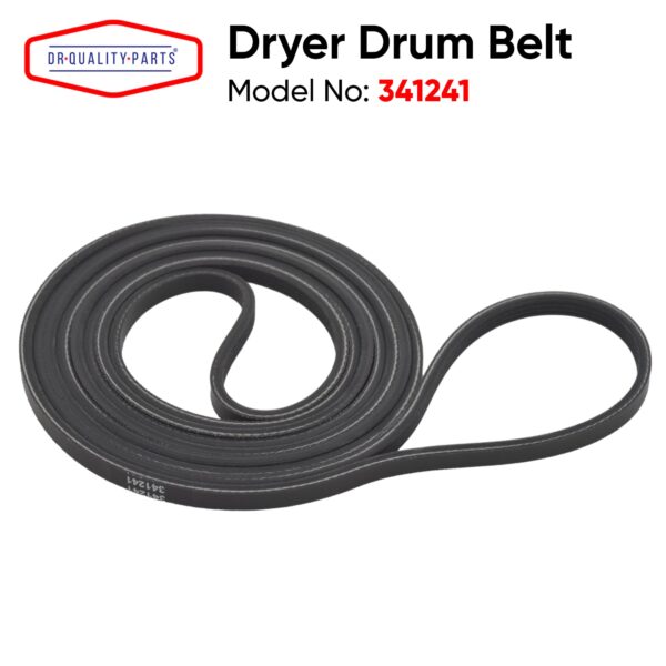 Dr Quality Parts 341241 Dryer Drum Belt Replacement for Whirlpool & Kenmore - Image 6