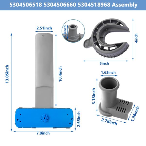 5304506660 Dishwasher Lower Spray Arm Assembly Replacement for Frigidaire - Image 5