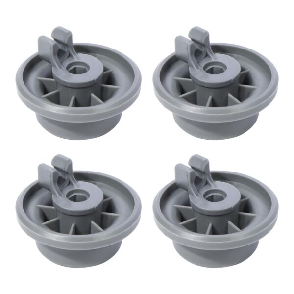 Dishwasher Lower Rack Wheel, 4 Pack 165314 Dishwasher Wheels, Dish Rack Wheels Fit for Bosch Kenmore Dishwasher, Replace Part Number 420198 AP2802428 PS3439123 - Image 7