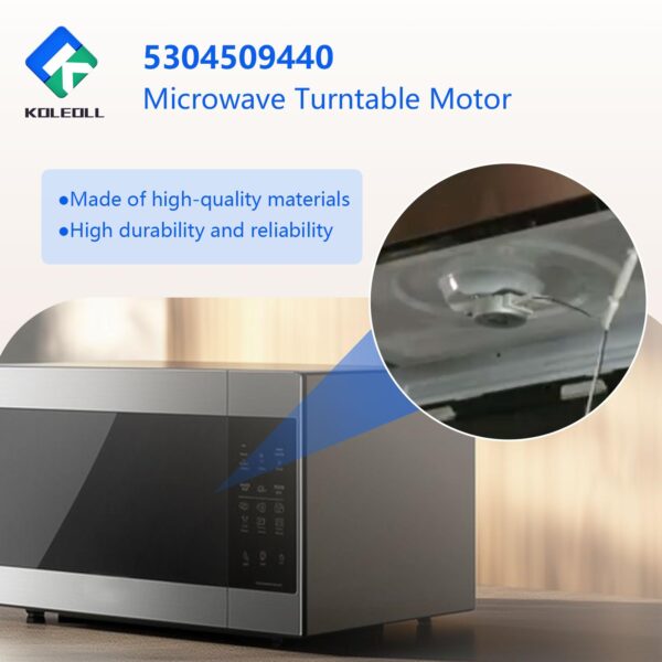 OEM 5304509440 Microwave Turntable Motor Compatible with Frigidaire 4583637 AP6230595 PS12071283 EAP12071283 Microwave Replacement Part - Image 6