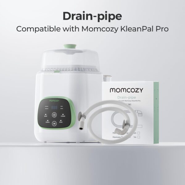 Momcozy Soft & Safe Drain Hose for KleanPal Pro Baby Bottle Washer – Flexible, Durable Replacement Accessory for Easy Water Drainage (1M) - Image 4