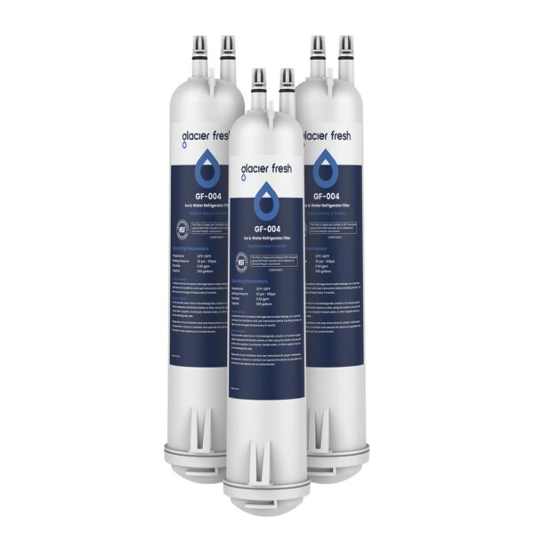 GLACIER FRESH EDR3RXD1 Water Filter, Compatible With 4396841, 3 PACK - Image 6