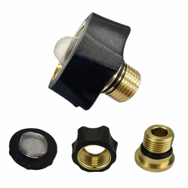 XILEWHZF 7112362 Water Inlet Fitting for Simpson Pressure Washer Pump Parts Compatible, Fits Multiple Pressure Washer Connectors (Copper, 1pc) - Image 3