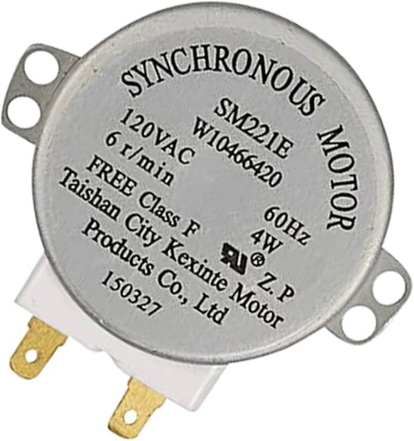 Whirlpool Microwave Turntable Motor W10210848