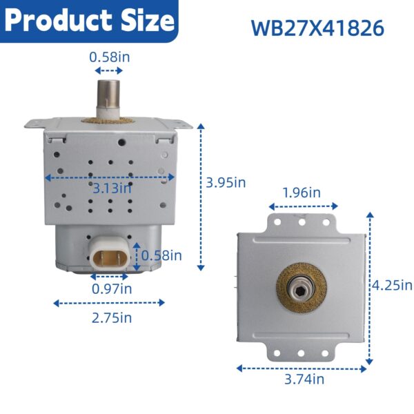 WB27X41826 Microwave Magnetron for GE Replacement Part WB27X11102 AP4502427 - Image 6