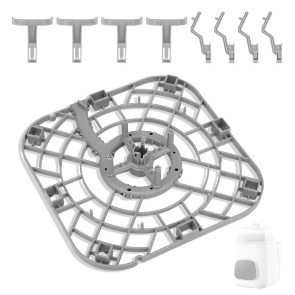 Gosknor Replacement Bottom Tray for Momcozy Bottle Washer with 8 Brackets - Image 7
