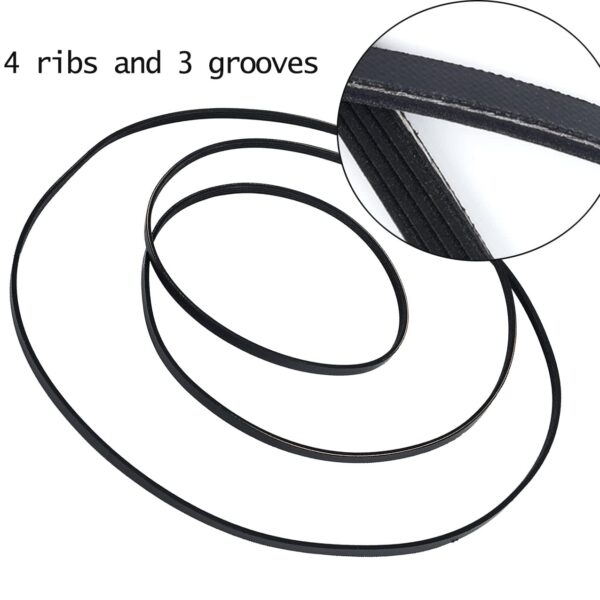 WE12M29/ WE03X29897 Dryer Drum Drive Belt Compatible with GE/Hotpoint Dryers. - Image 5