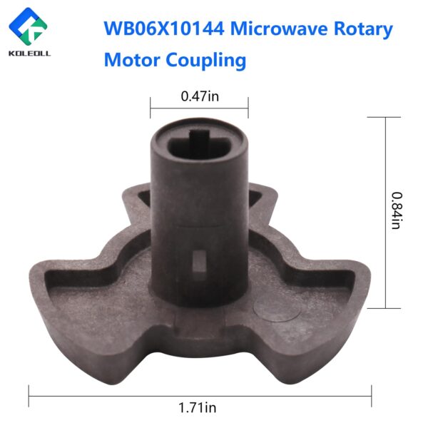 KOLEOLL WB06X10144 Microwave Turntable Motor Coupler - Image 6