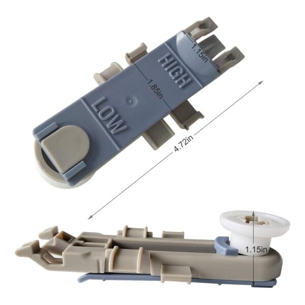 WP8561996 Dishwasher Upper Rack Wheel Adjuster, Replace # W10889280 8561996 B0050O2HIO B00JLMM1V4, Replacement for Whirlpool, Maytag, KitchenAid, Magic Chef-Pack of 4 - Image 3