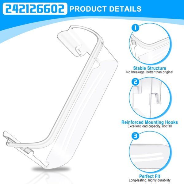 ALVAR 242126602 Refrigerator Door Bin for Frigidaire Door Shelf Replacement - Image 7