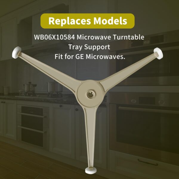 WB06X10584 Microwave Turntable Tray Support Compatible with GE Microwaves - Image 5